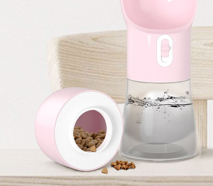 Traveling Out Dual-Chamber Portable Dog Water Dispenser
