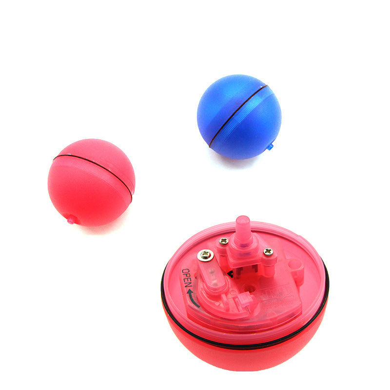 LED Laser Rolling Cat Toy Ball – Smart Motion-Activated Electronic Toy for Indoor Cats