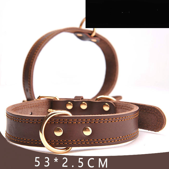 Angel Pet Supplies Rio Leather Martingale Collar