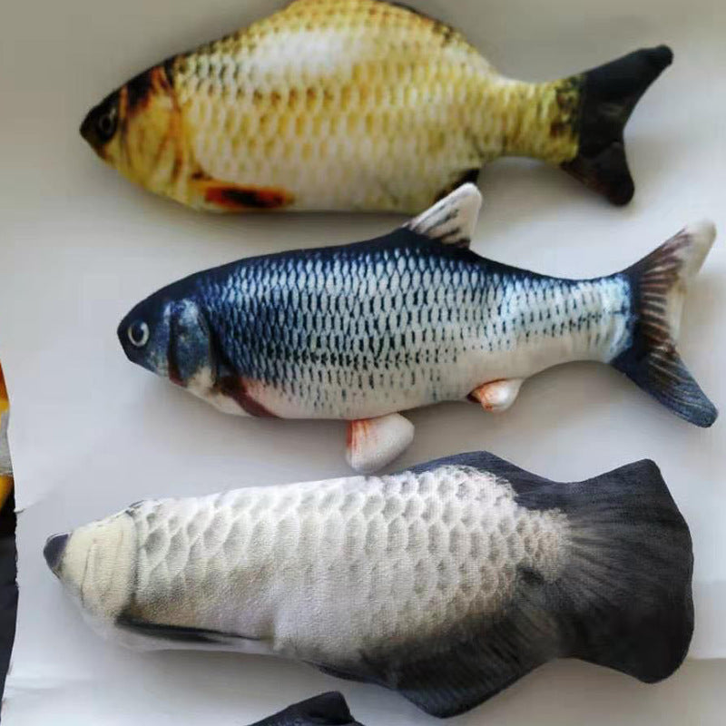 Electric Jumping Fish Toy for Cats (Without Catnip)