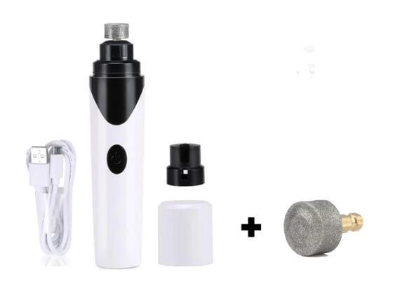 Electric Nail Grinder for Dogs & Cats – Low Noise Pencil-Shaped Pet Nail File with USB Charging