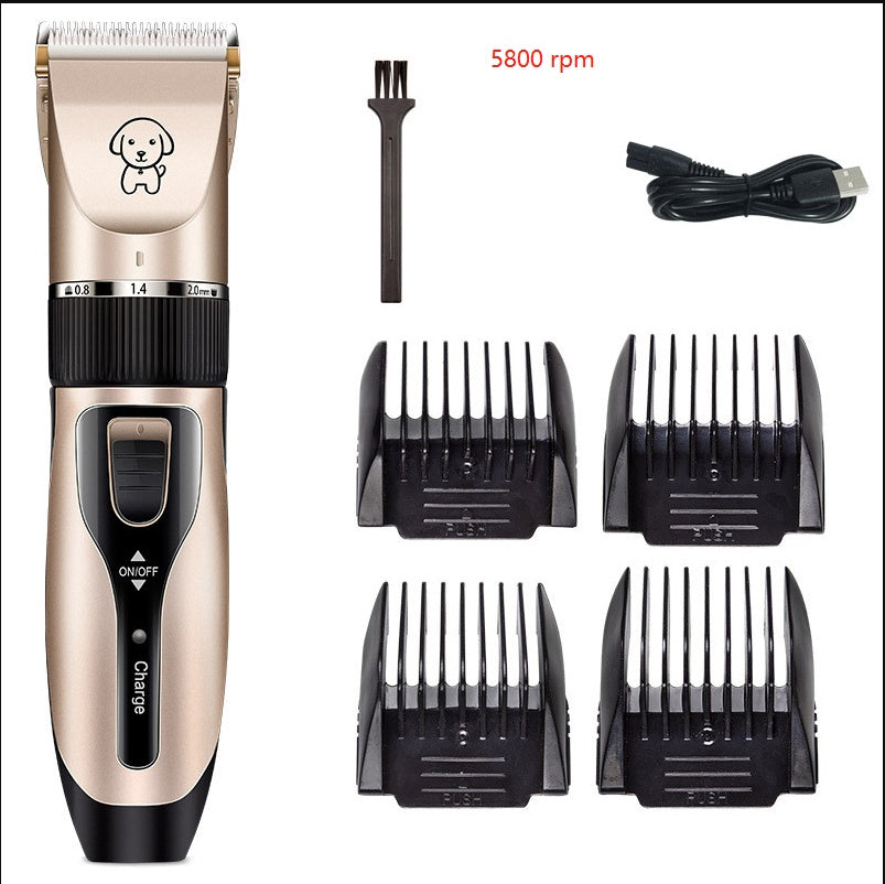 Professional Dog Shaver Clipper – Low Noise Pet Grooming Trimmer for Dogs & Cats