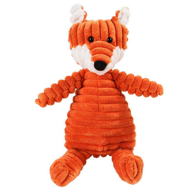 Vocal Animal Plush Dog Toy – Chew & Molar Training Toy