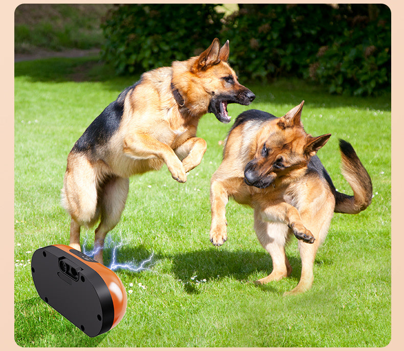 Rechargeable Dual-Speaker Ultrasonic Anti-Bark Device – Indoor & Outdoor Dog Bark Controller