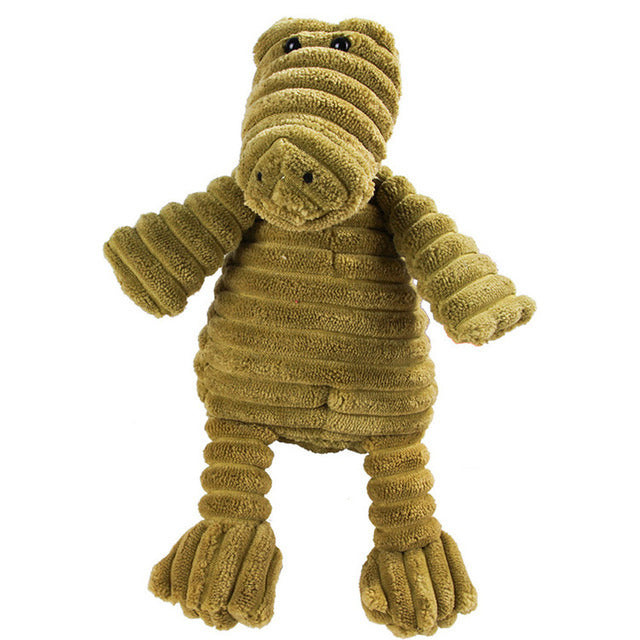 Vocal Animal Plush Dog Toy – Chew & Molar Training Toy