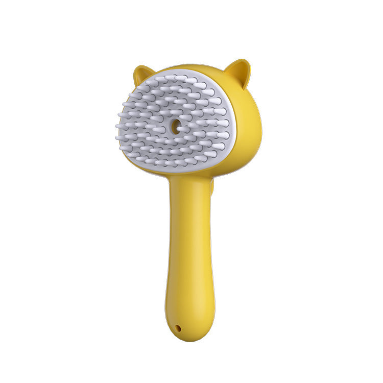 Multifunctional Pet Hair Brush with Mist – Anti-Static Grooming for Cats & Dogs