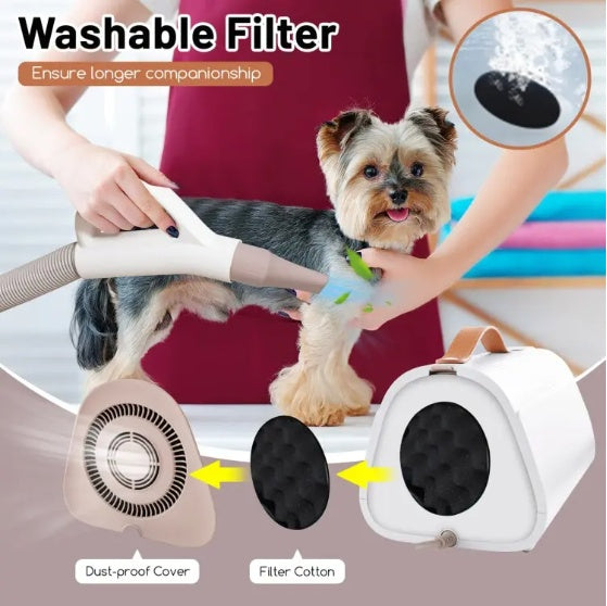 High-Power Dog & Cat Hair Blower with Negative Ion Function – Professional Pet Dryer for Fast & Safe Grooming