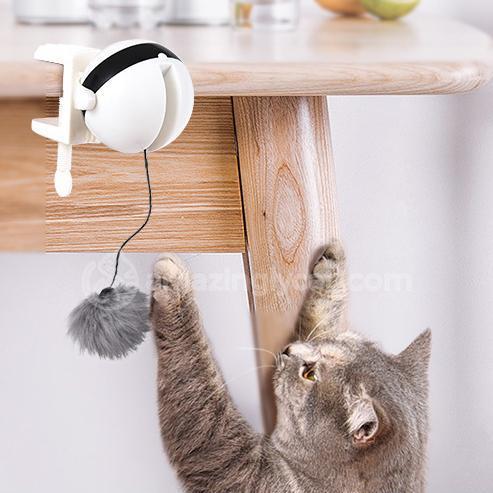 Motion-Activated Cat Teaser Toy – Electronic Interactive Wall-Mount Play for Indoor Cats