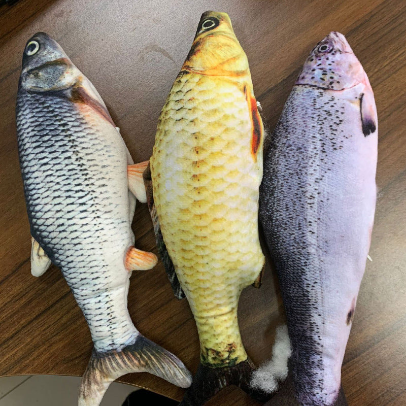 Electric Jumping Fish Toy for Cats (Without Catnip)