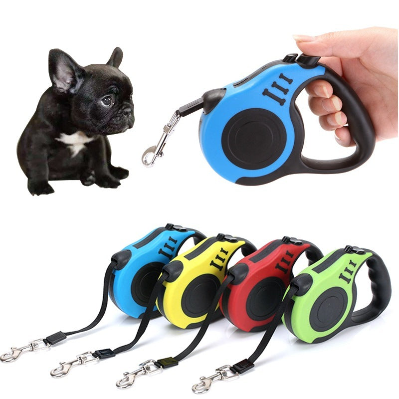 Retractable Dog Leash – Pet Automatic Telescopic Traction Rope