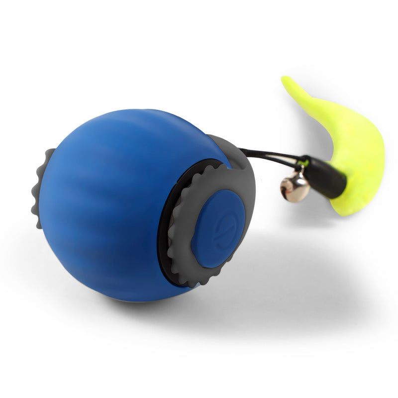 Gravity-Activated Cat Ball Toy – Automatic Rolling Ball with Claw Sensor