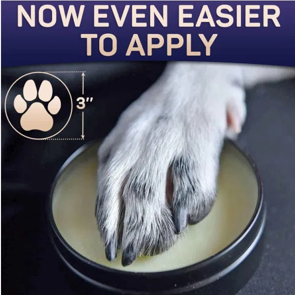 Natural Dog Paw Balm & Protects & Heals Dog Paw Pads from Heat, Ice & Cracks