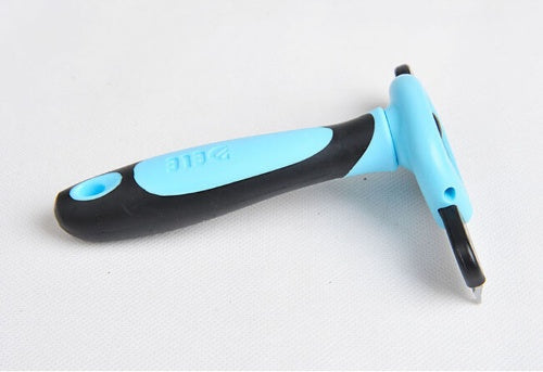 Pet Hair Removal Comb – Professional Deshedding Tool for Cats & Dogs