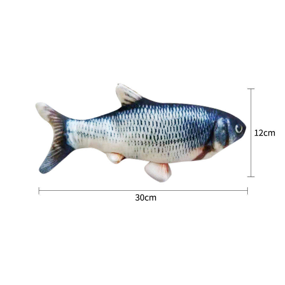 Electric Jumping Fish Toy for Cats (Without Catnip)