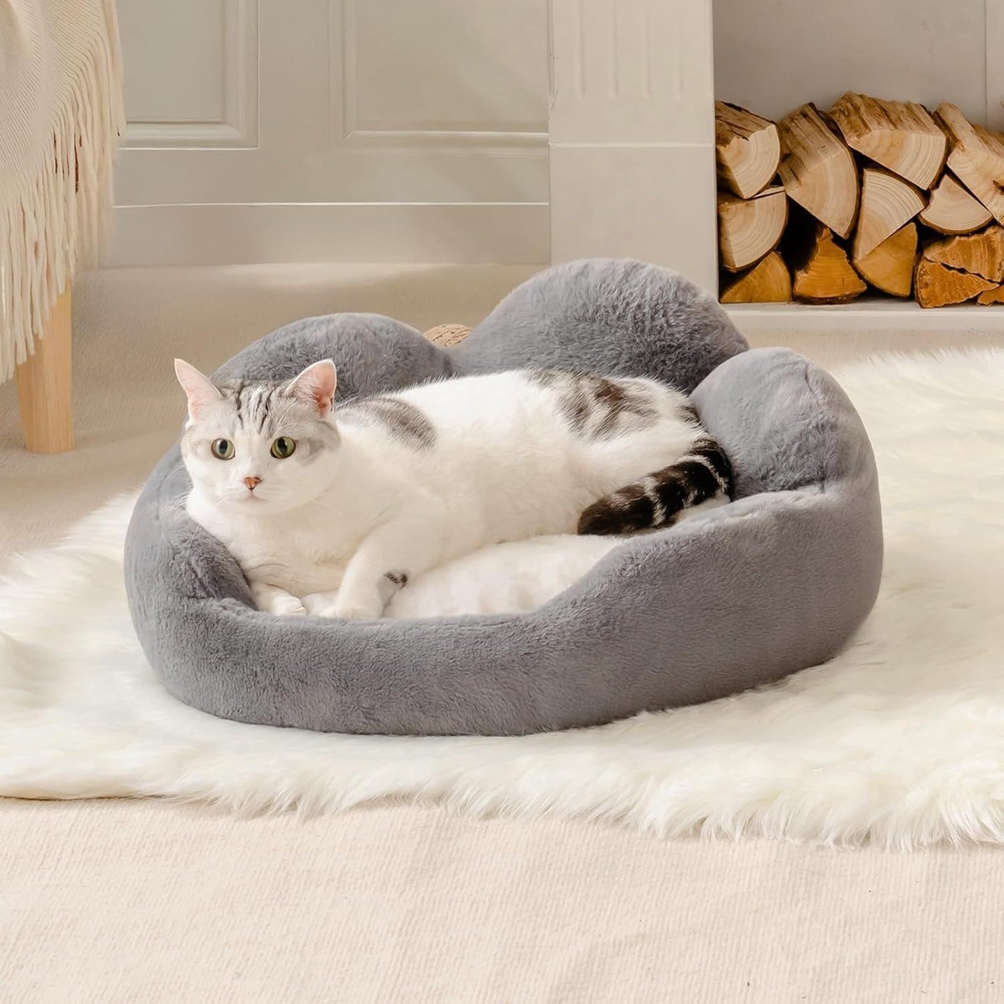 Eco-Friendly Washable Hemp Pet Bed for Small Dogs & Cats – Soft, Calming & Sustainable