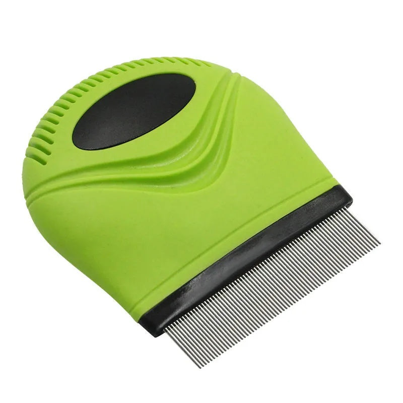 Pet Life ‘Grazer’ Travel Grooming Comb – Compact Fur & Lice Remover for Cats & Dogs