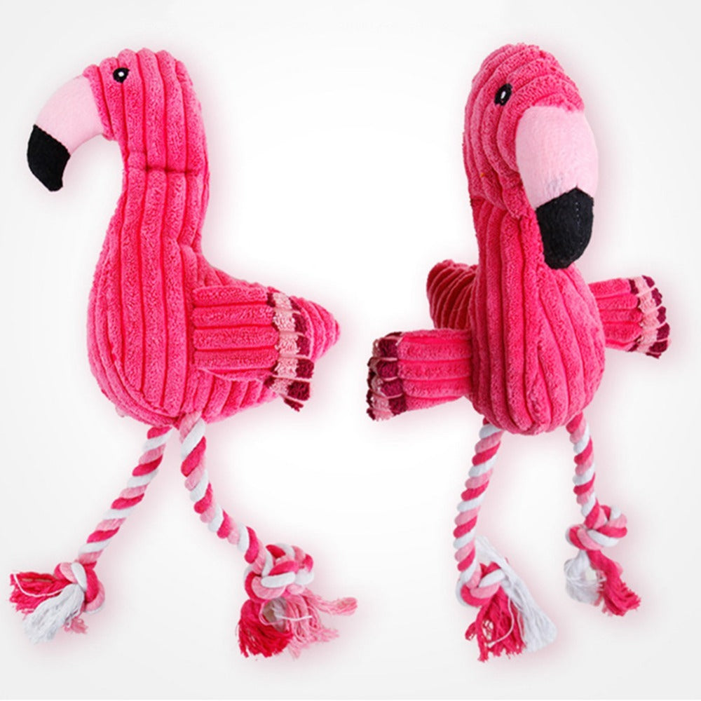 Vocal Animal Plush Dog Toy – Chew & Molar Training Toy