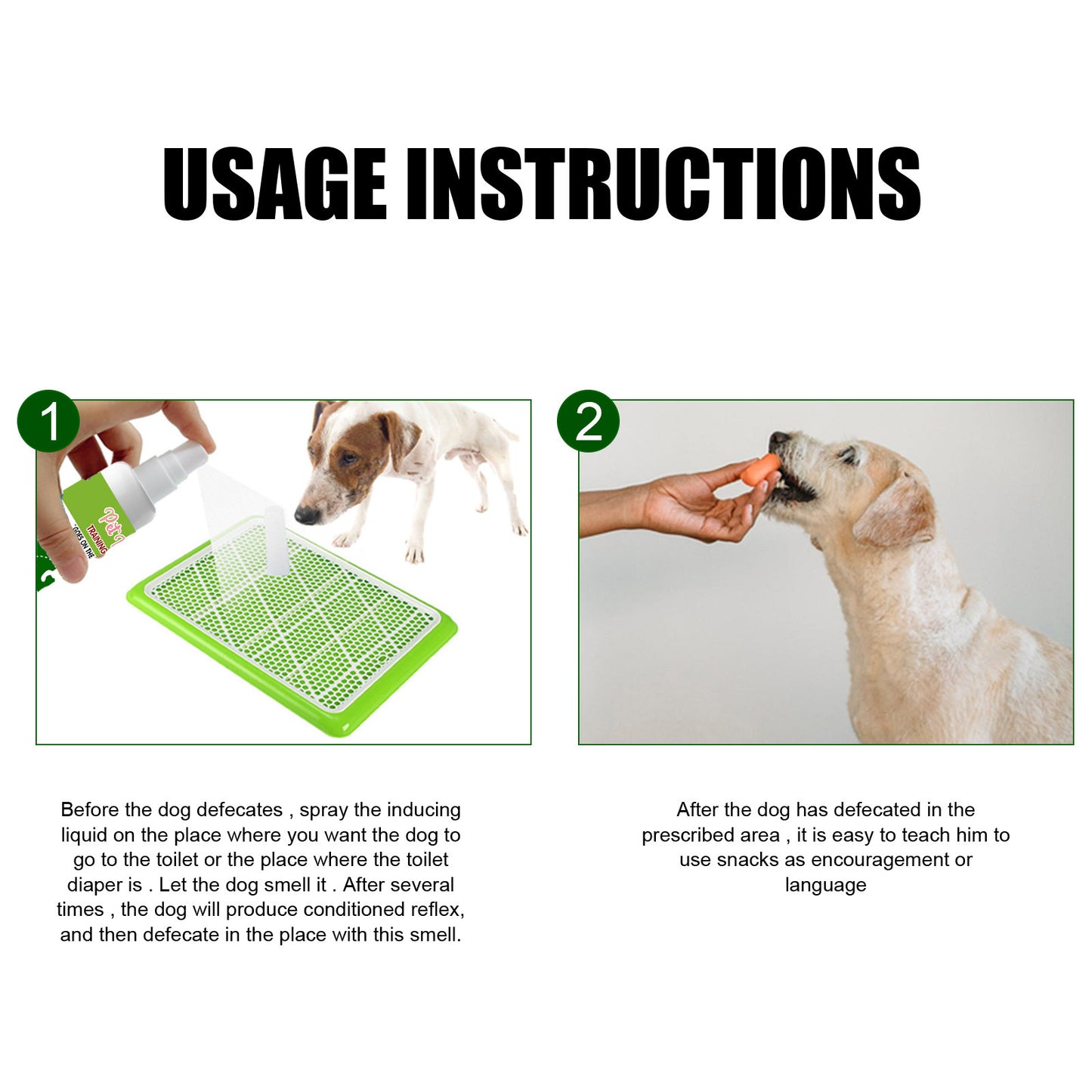 Yegbong Pet Toilet Training Spray – Positioning Inducer for Puppy and Dog Potty Training