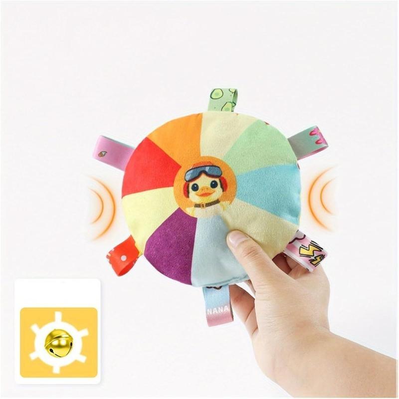 Plush Pet Dog Flying Disc – Interactive Tug-of-War & Chew Toy