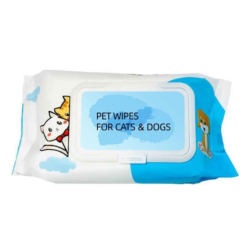 Dog & Cat Multipurpose Wet Wipes – Plant-Based Cleaning for Paws, Butt, Ears & Eyes