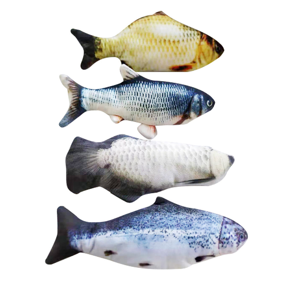 Electric Jumping Fish Toy for Cats (Without Catnip)