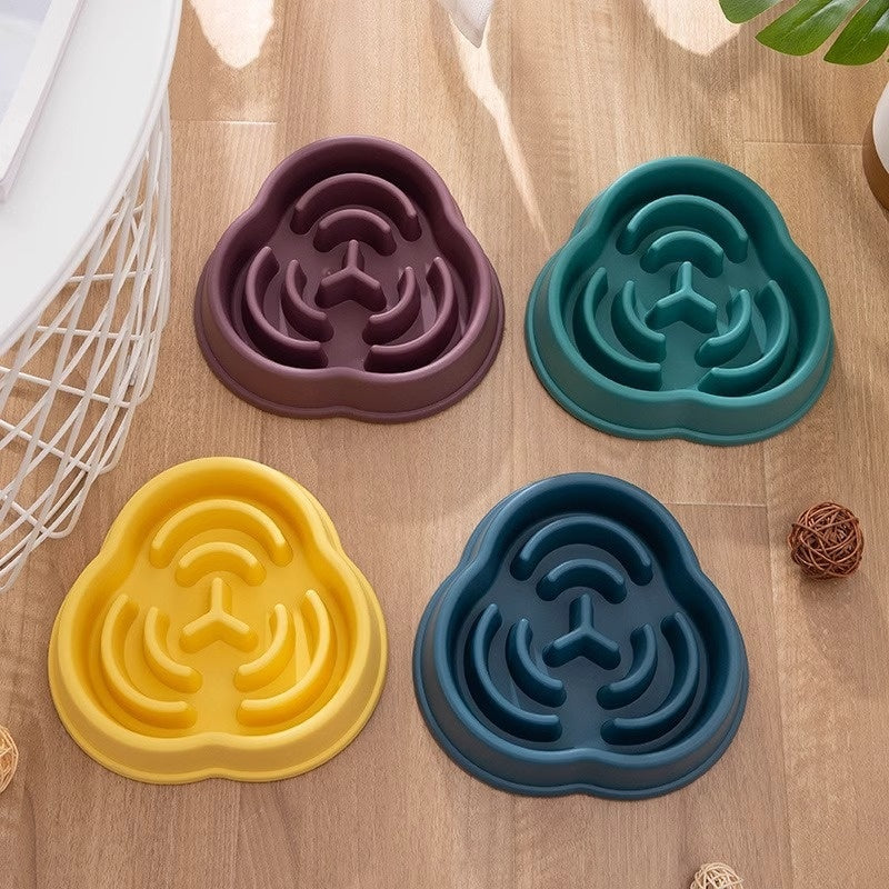 Pet Slow Feeding Bowl – Anti-Choke, Anti-Skid Design
