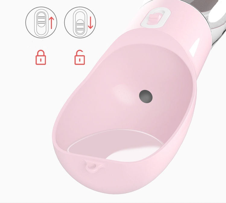 Traveling Out Dual-Chamber Portable Dog Water Dispenser