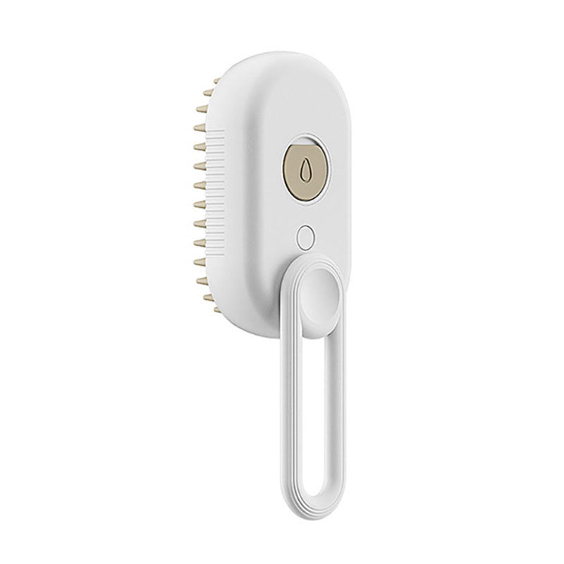 Electric Steam Pet Brush for Dogs & Cats & 3-in-1 Dematting, Grooming & Cleaning