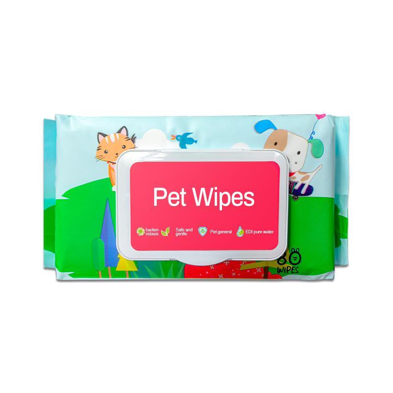 Fragrance-Free Dog & Cat Wet Wipes – Plant-Based Daily Grooming Wipes for Sensitive Pets