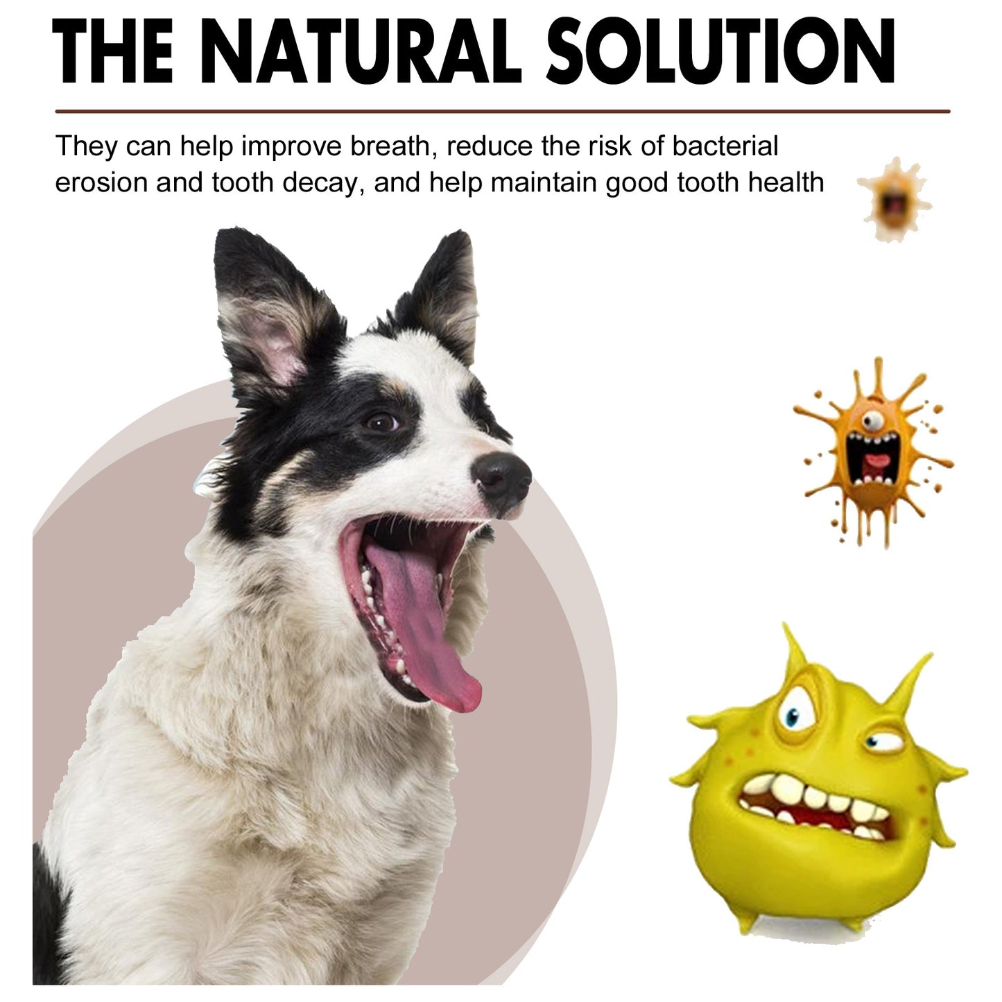 Pet Tooth Cleaning Spray & Fresh Breath & Tartar Control Formula for Cats and Dogs