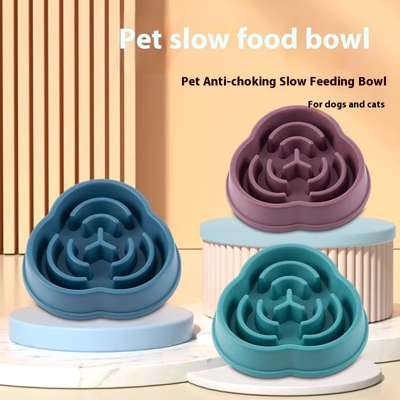 Pet Slow Feeding Bowl – Anti-Choke, Anti-Skid Design