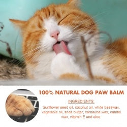 Pet Foot Care Cream & Paw Moisturiser for Dry, Cracked Pads in Dogs and Cats