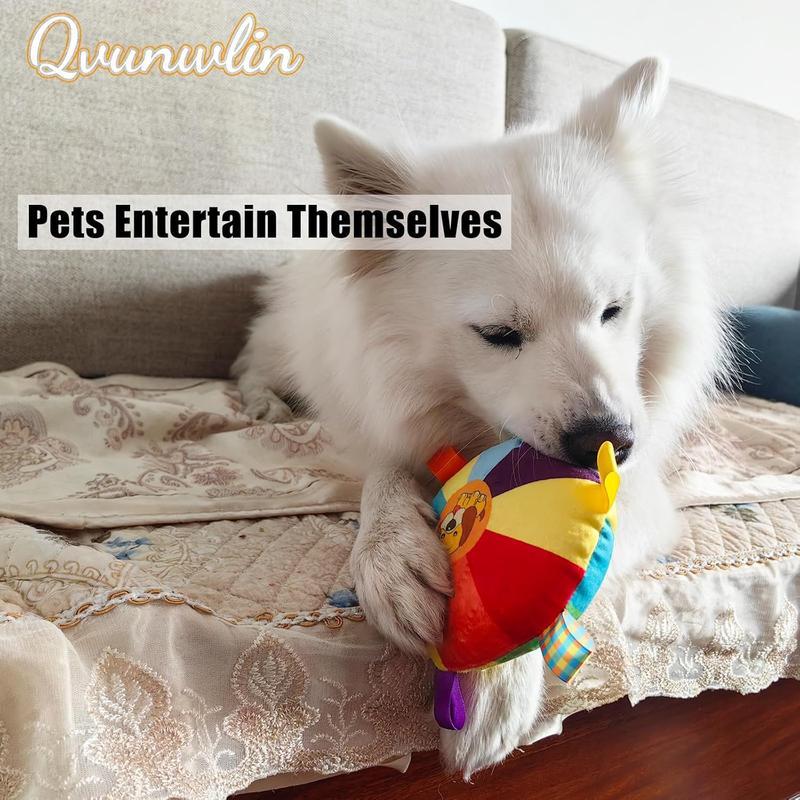Plush Pet Dog Flying Disc – Interactive Tug-of-War & Chew Toy