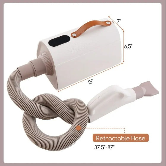 High-Power Dog & Cat Hair Blower with Negative Ion Function – Professional Pet Dryer for Fast & Safe Grooming
