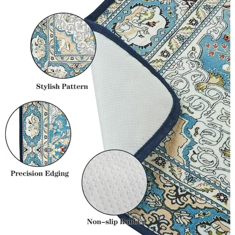 Qeils Reusable Puppy Pee Pads – 2-Pack Washable Waterproof Mats for Dogs