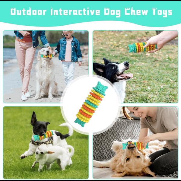 Multi-Layer Rubber Dog Chew Stick – For Aggressive Chewers