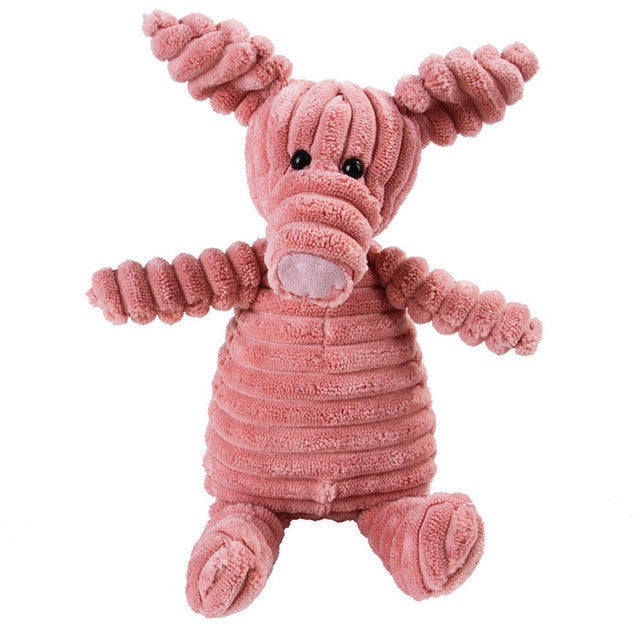 Vocal Animal Plush Dog Toy – Chew & Molar Training Toy