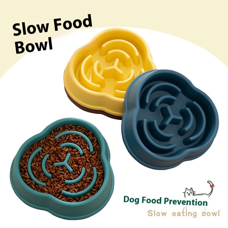Pet Slow Feeding Bowl – Anti-Choke, Anti-Skid Design