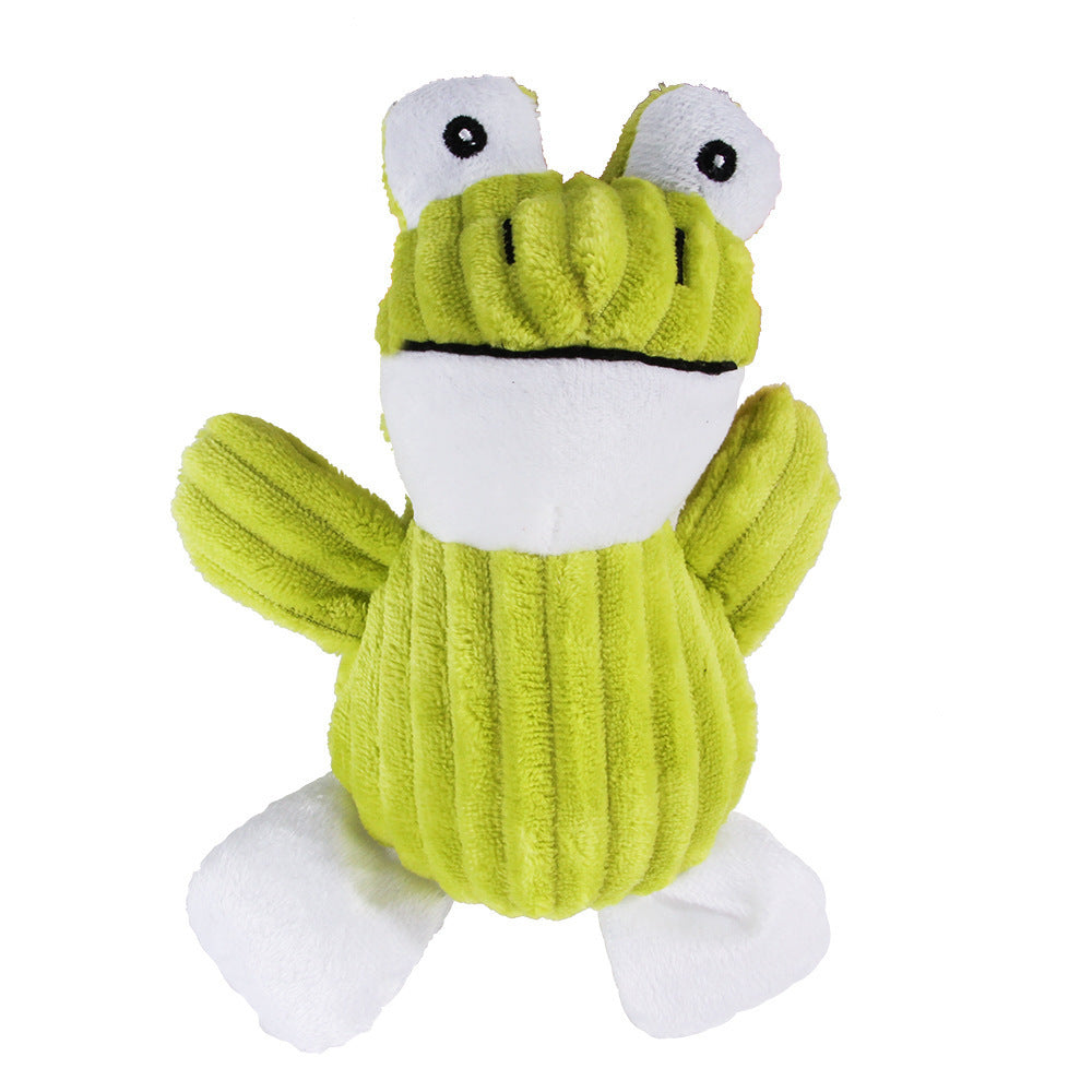 Vocal Animal Plush Dog Toy – Chew & Molar Training Toy