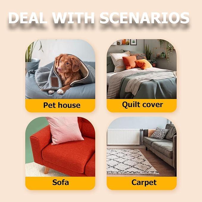 Reusable Pet Hair Remover – Efficient Lint and Fur Collector for Cats & Dogs