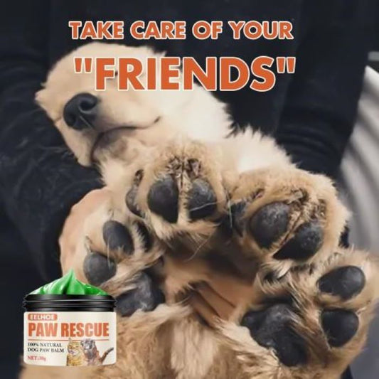Paw Rescue Cream – Natural Moisturising Balm for Dry, Cracked Pet Paws