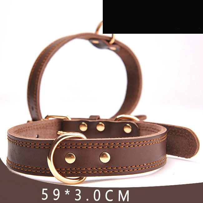 Angel Pet Supplies Rio Leather Martingale Collar