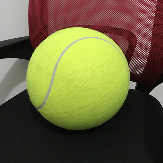 Giant Tennis Ball for Dogs – Soft, Oversized Fetch Toy for Active Play
