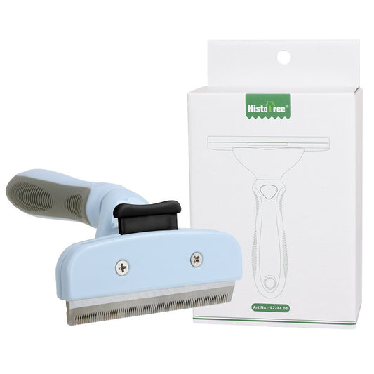 Pet Hair Trimmer Razor Comb – Manual Grooming Tool for Dogs & Cats
