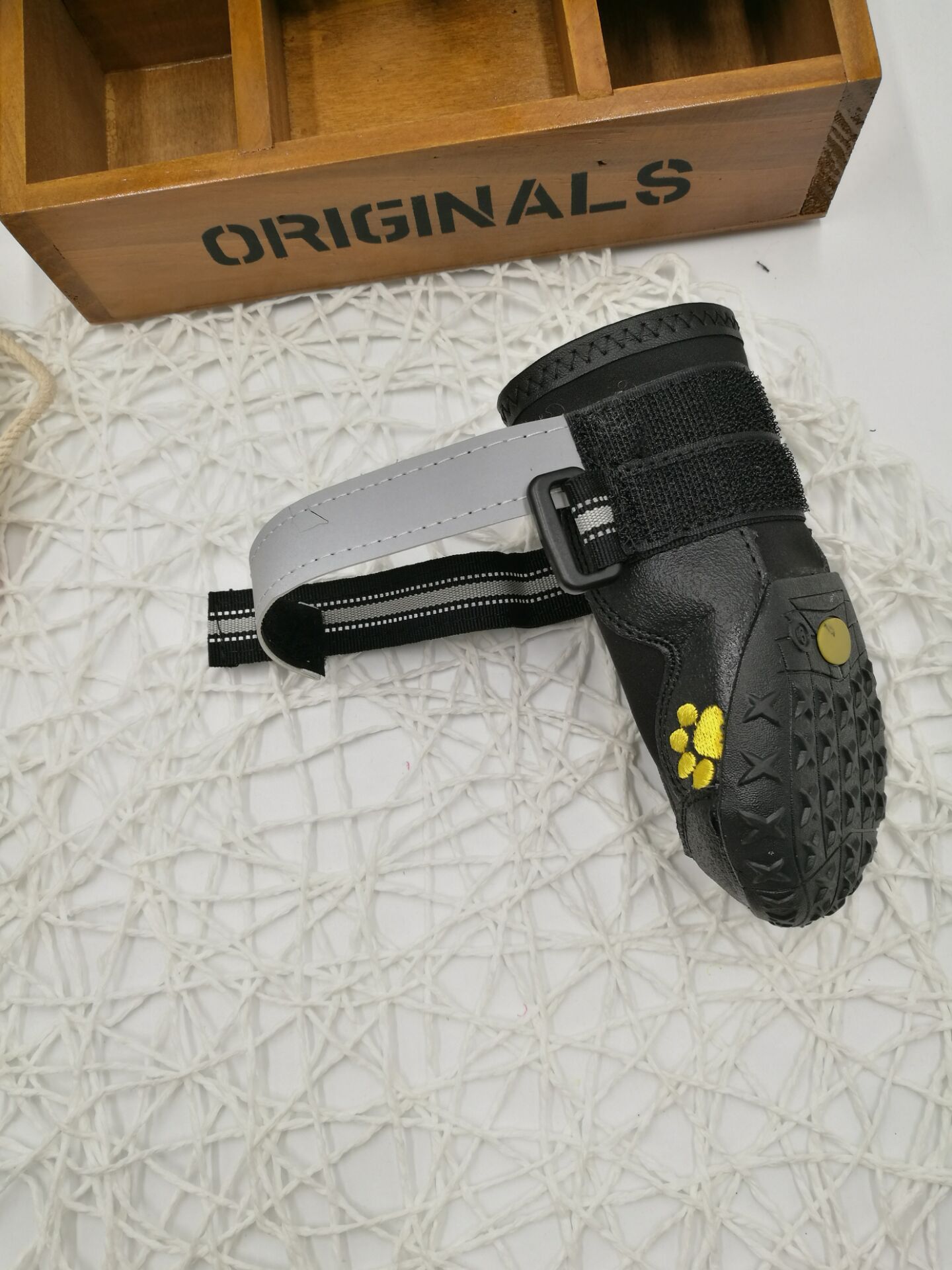 Waterproof Dog Shoes – Anti-Slip Outdoor Boots with Reflective Straps