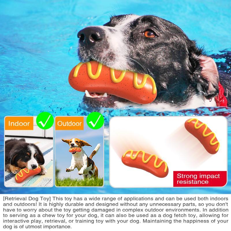 PPOKE1 Dog Chew Toy – Sausage-Shaped Chew for Aggressive Chewers