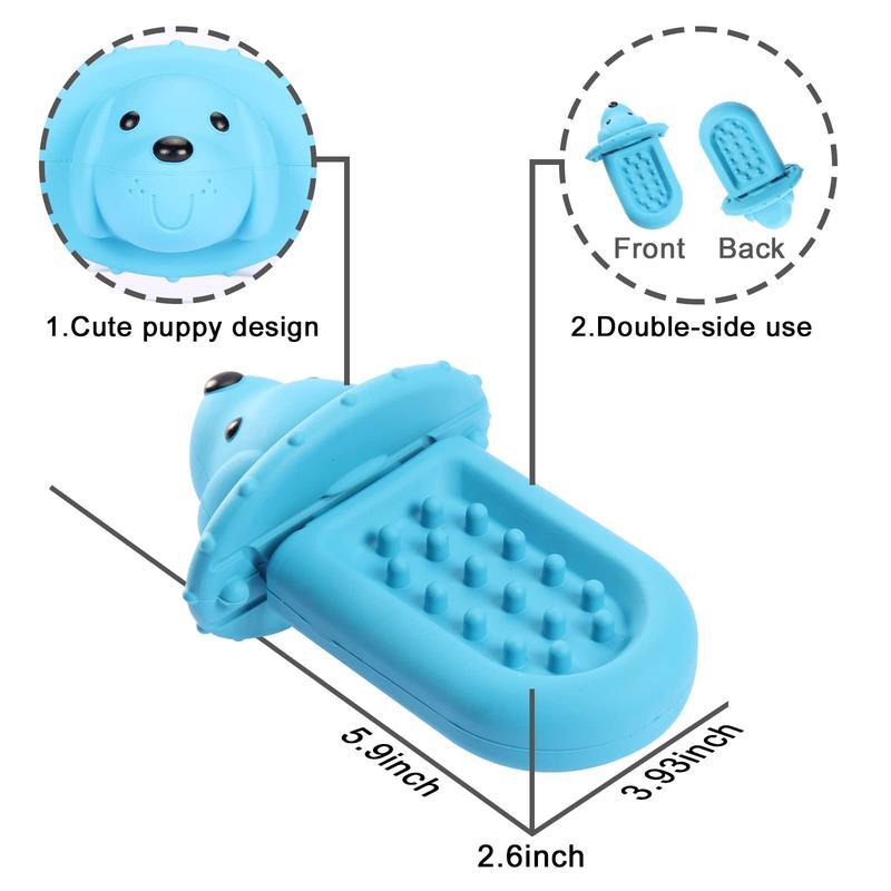 Puppy Lick Mat Feeder – PROKEI Soft Rubber Pad for Treat Dispensing & Anxiety Relief