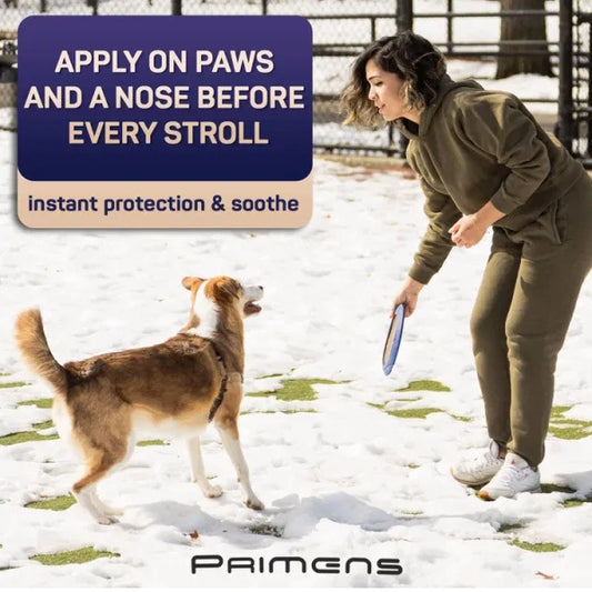 Natural Dog Paw Balm & Protects & Heals Dog Paw Pads from Heat, Ice & Cracks