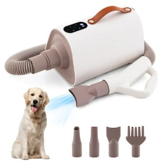 High-Power Dog & Cat Hair Blower with Negative Ion Function – Professional Pet Dryer for Fast & Safe Grooming