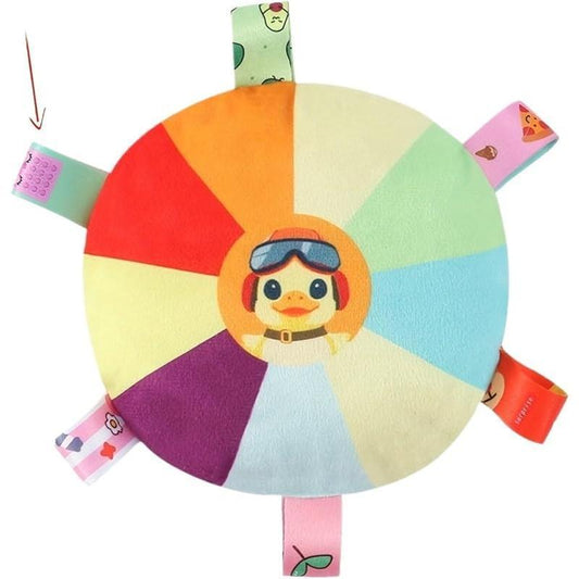Plush Pet Dog Flying Disc – Interactive Tug-of-War & Chew Toy